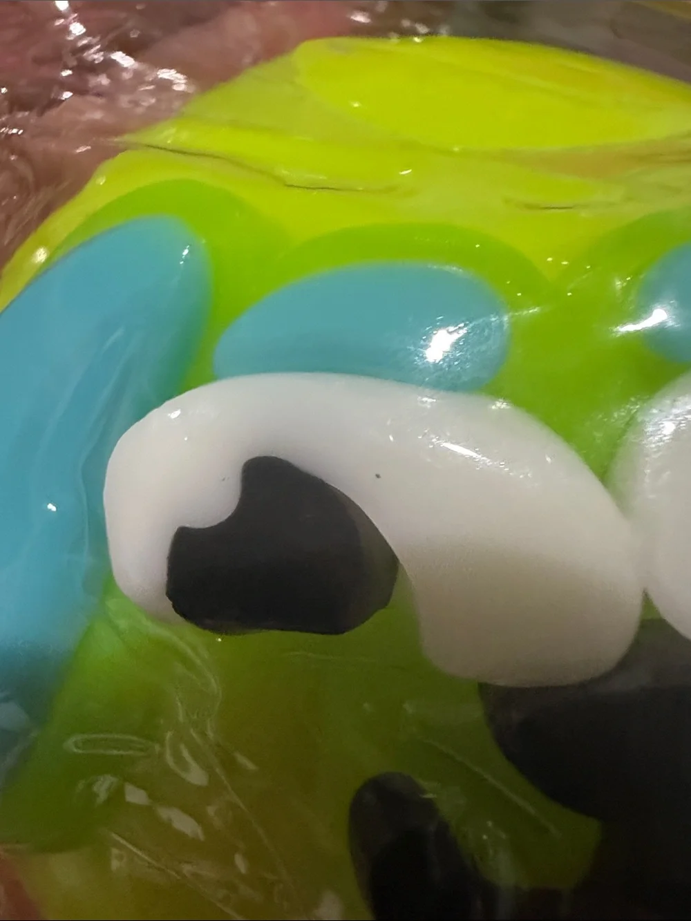 Kids Squishy Toy - Lime Green Puppy Smushers